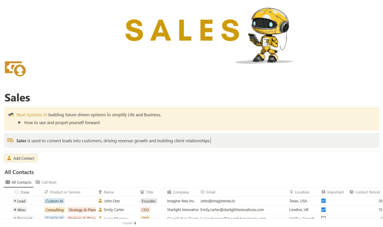 Sales