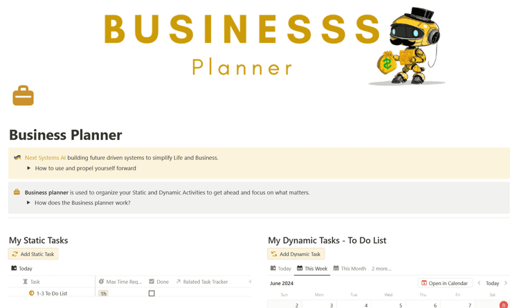 Business Planner